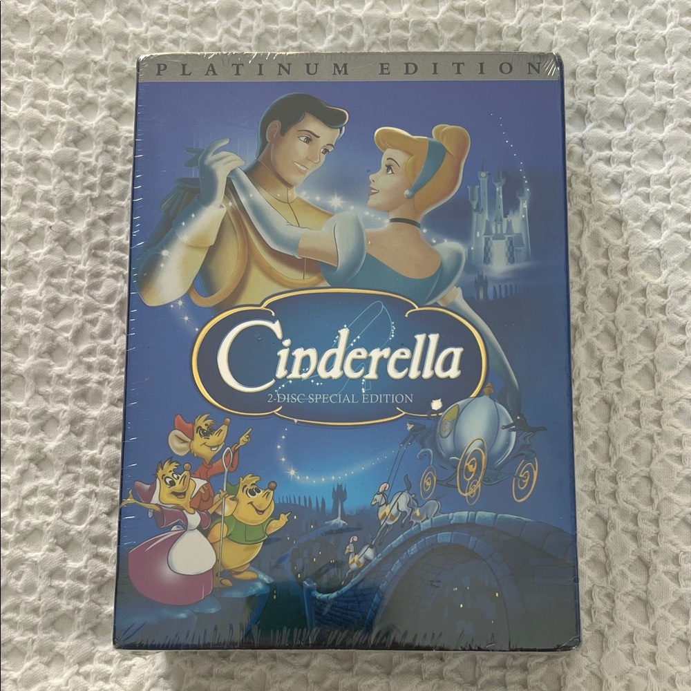 Disney Cinderella Platinum Edition DVD - Blue and Gold
